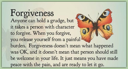 Forgiveness, Gratitude, Love
